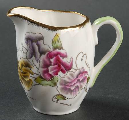 Sweet Pea (Multicolor Flowers) Creamer