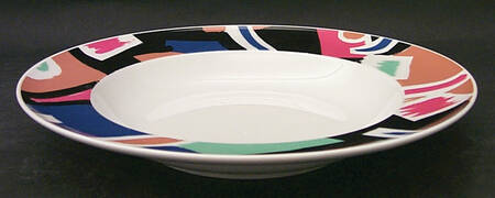 SLT196 Large Rim Soup Bowl