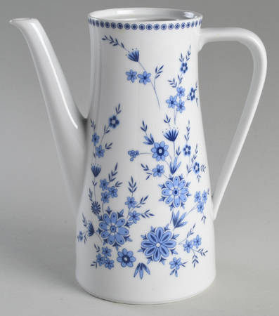 Bavarian Blue Coffee Pot No Lid