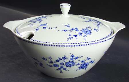 Bavarian Blue Tureen &  Lid