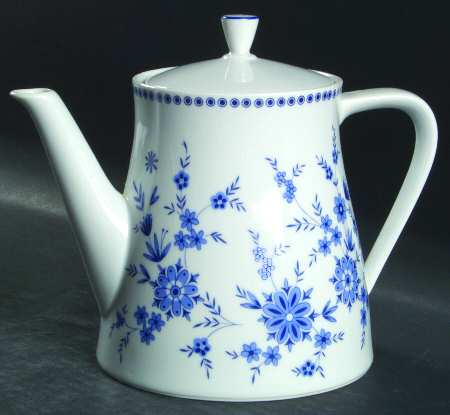 Bavarian Blue Teapot & Lid