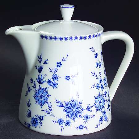 Bavarian Blue Individual Teapot & Lid