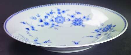 Bavarian Blue Large Coupe Soup Bowl
