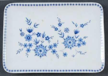Bavarian Blue Small Sandwich Tray