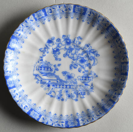 China Blau Saucer