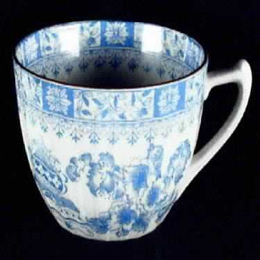 China Blau Flat Cup