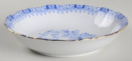 China Blau Coupe Soup Bowl