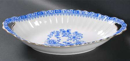 China Blau 12" Oval Vegetable Bowl