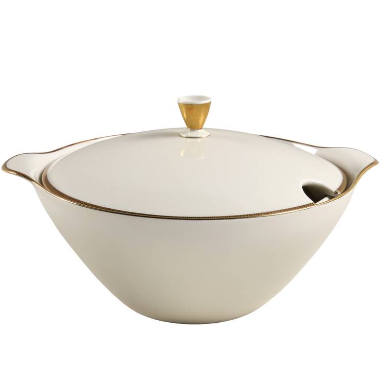 Crescent Tureen &  Lid