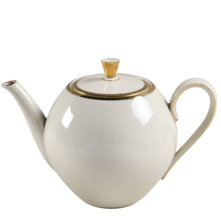 Crescent Teapot & Lid