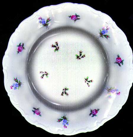 Dresden Luncheon Plate