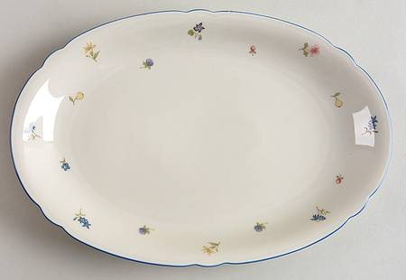 Elizabeth 12" Oval Serving Platter