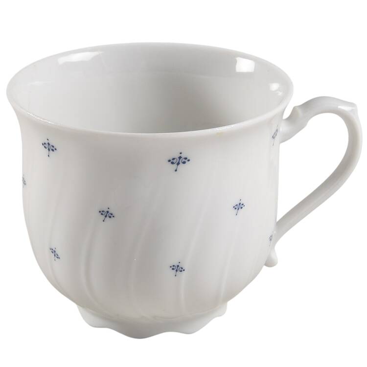 Elisa Blue (No Trim) Flat Cup