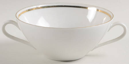 Inka Gold Flat Cream Soup Bowl