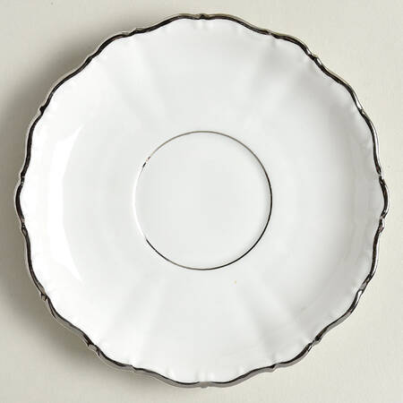 Majestic Platinum Saucer