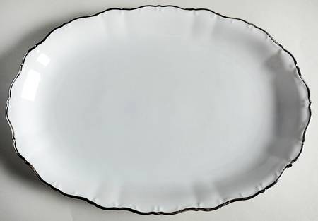 Majestic Platinum 14" Oval Serving Platter
