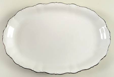 Majestic Platinum 12" Oval Serving Platter