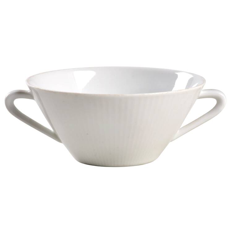 Monika (No Trim) Flat Cream Soup Bowl