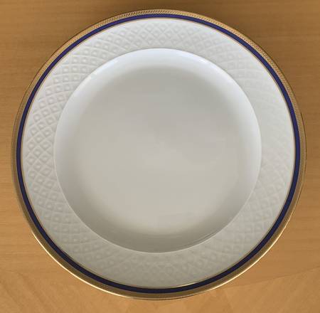 Polonaise Blue Dinner Plate