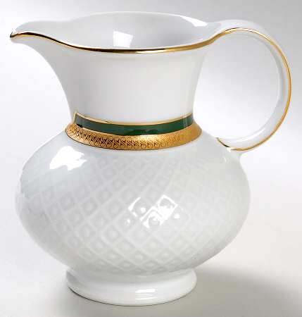 Polonaise Green Creamer