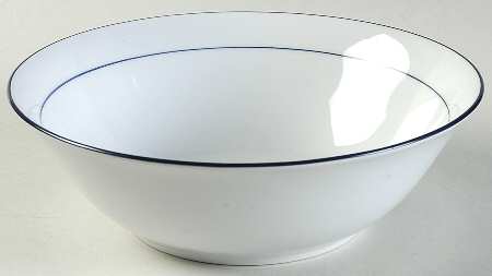 Rainbow Blue 7" Round Vegetable Bowl