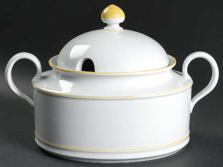 Rainbow Yellow Tureen &  Lid