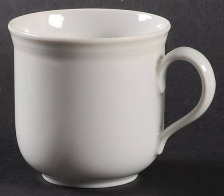 Renate White (Smooth) Flat Cup