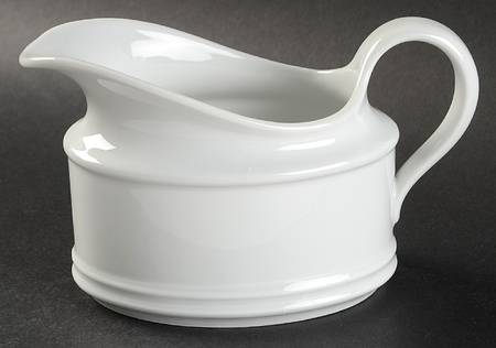 Renate White (Smooth) Gravy Boat