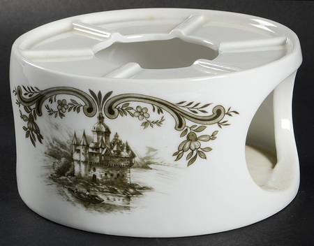 Rhinegau (Scalloped) China Warmer Stand