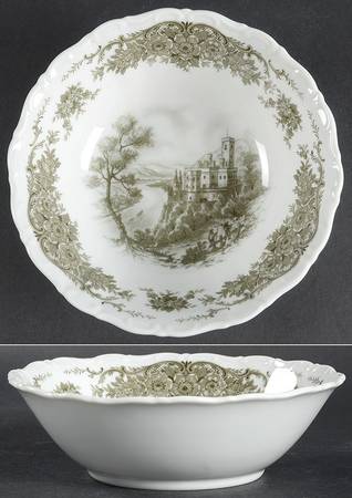 Rhinegau (Scalloped) Coupe Cereal Bowl