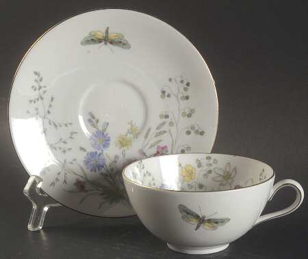 23312 Flat Cup & Saucer Set