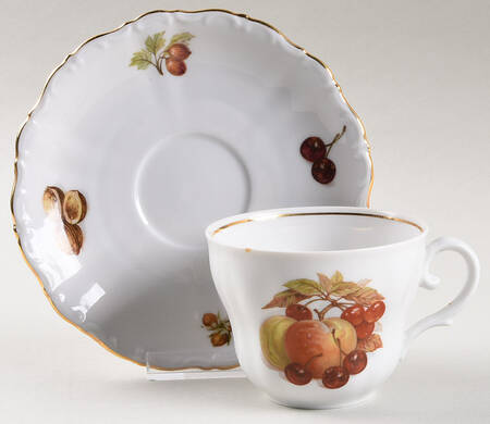 SLT12 Flat Cup & Saucer Set