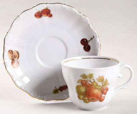 SLT12 Flat Cup & Saucer Set