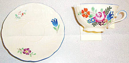 SLT55 Footed Cup & Saucer Set