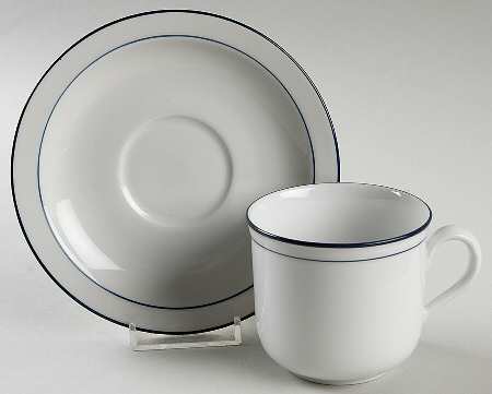 SLT64 Flat Cup & Saucer Set