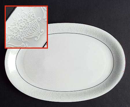 SLT80 13" Oval Serving Platter
