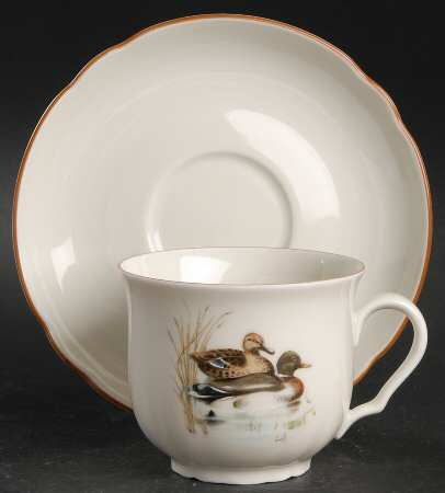 SLT81 Flat Cup & Saucer Set