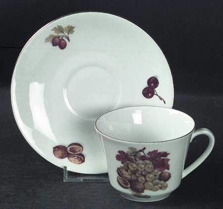 SLT83 Flat Cup & Saucer Set