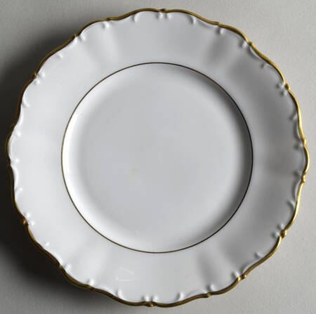 State Gold Salad Plate