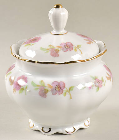 Theresia Floral Sugar Bowl & Lid