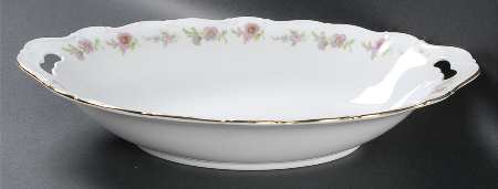 Theresia Floral 13" Oval Vegetable Bowl