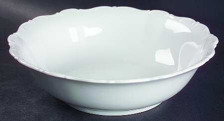 Theresia White 8" Round Vegetable Bowl