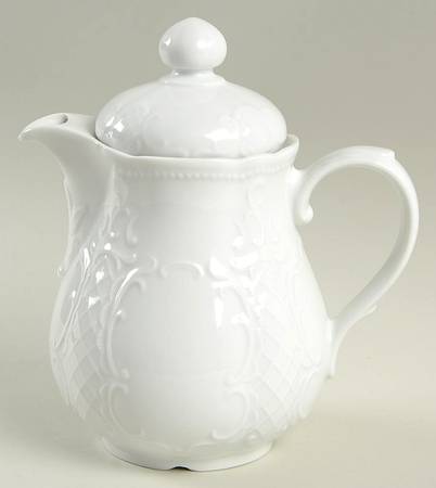 Vienna White Small Coffee Pot & Lid