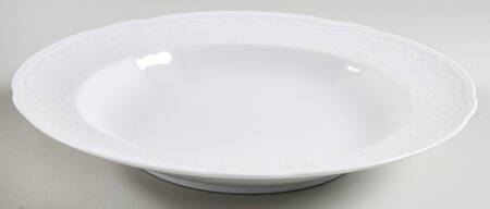 Vienna White Large Rim Soup Bowl