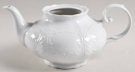 Vienna White Teapot No Lid