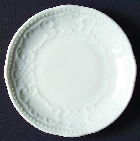 Vienna White Miniature Sugar Dish/Plate