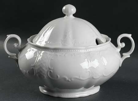 Vienna White Tureen &  Lid