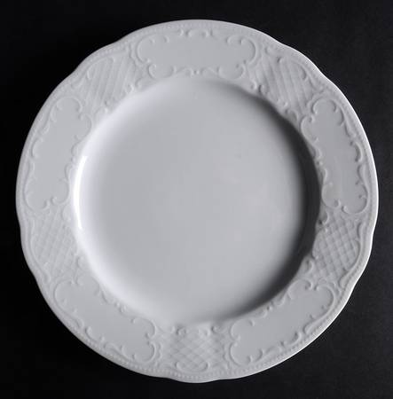 Vienna White 12" Chop Plate (Round Platter) by Seltmann
