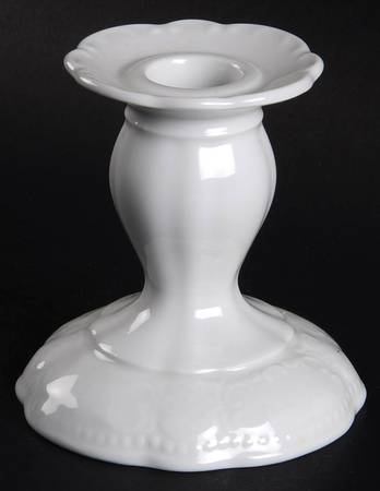 Vienna White Single Light Candlestick