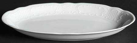 Vienna White 11" Oval Serving Platter